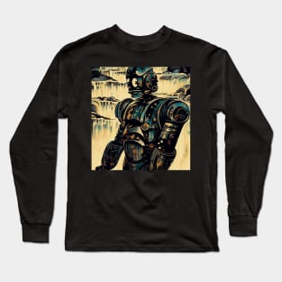 Hokusai Automaton Long Sleeve T-Shirt